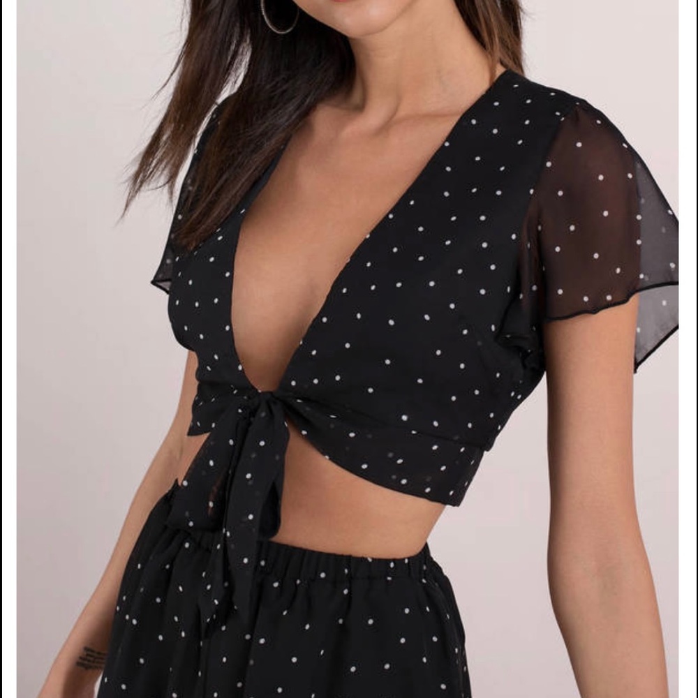 Polka Dot Two Piece Set